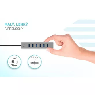 i-tec USB-C Charging Metal HUB 7 Port