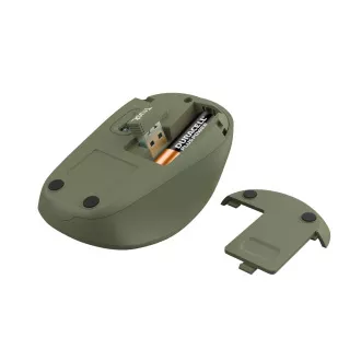 TRUST myš Yvi+ Wireless Mouse Eco Green, zelená