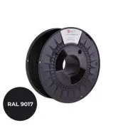 C-TECH Tisková struna (filament) PREMIUM LINE, PA6, dopravní černá, RAL9017, 1, 75mm, 1kg