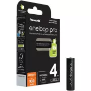 PANASONIC Eneloop pro Recharged AAA / 930mAh (Blistr 4ks)