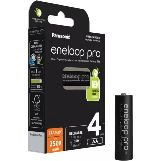 PANASONIC Eneloop pro Recharged AA / 2500mAh (Blistr 4ks) PANASONIC Eneloop pro Recharged AA / 2500mAh (Blistr 4ks)