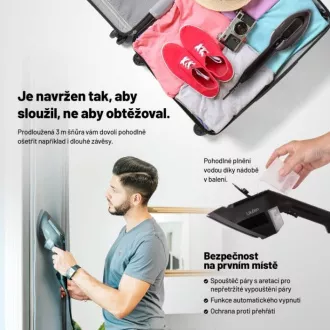 Lauben Handheld Steam Iron 1950BC - cestovní napařovač oděvů