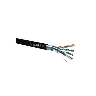 Instalační kabel Solarix venkovní FTP, Cat5E, drát, PE, box 100m SXKD-5E-FTP-PE Instalační kabel Solarix venkovní FTP, Cat5E, drát, PE, box 100m SXKD-5E-FTP-PE
