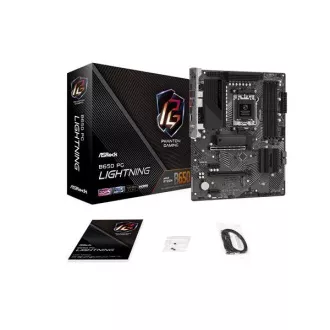 ASRock MB Sc AM5 B650 PG Lightning, AMD B650, 4xDDR5, 1xHDMI ASRock MB Sc AM5 B650 PG Lightning, AMD B650, 4xDDR5, 1xHDMI