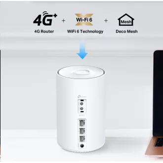 TP-Link Deco X50-4G (1-pack) WiFi6 Mesh (AX3000, 2, 4GHz/5GHz, 3xGbELAN/WAN, 4G LTE. 1xnanoSIM) TP-Link Deco X50-4G (1-pack) WiFi6 Mesh (AX3000, 2, 4GHz/5GHz, 3xGbELAN/WAN, 4G LTE. 1xnanoSIM)