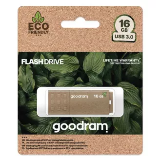 GOODRAM Flash Disk 16GB UME3, USB 3.0, ECO FRIENDLY