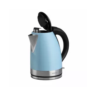 Orava VK-3217 BL rychlovarná konvice, 2000 W, 1.7 l, automatické vypnutí, světlá modrá