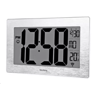 Hodiny TechnoLine WS 8019, stříbrné Hodiny TechnoLine WS 8019, stříbrné