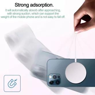 1stCOOL bezdrátová QI nabíječka 15W, přenosná, magnetická, MagSafe kompatibilní, bílá 1stCOOL bezdrátová QI nabíječka 15W, přenosná, magnetická, MagSafe kompatibilní, bílá