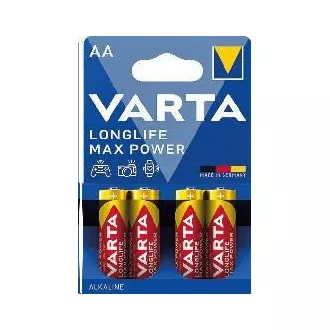 Varta LR6/4BP MAX POWER (MAX TECH) (Blistr 4ks) Varta LR6/4BP MAX POWER (MAX TECH) (Blistr 4ks)