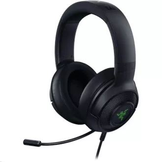 RAZER sluchátka Kraken V3 X, USB, RGB, černá RAZER sluchátka Kraken V3 X, USB, RGB, černá