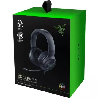 RAZER sluchátka Kraken V3 X, USB, RGB, černá RAZER sluchátka Kraken V3 X, USB, RGB, černá