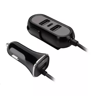 TRACER nabíječka do auta 12-24V Multicharge 3xUSB 7, 2A + PD 18W TRACER nabíječka do auta 12-24V Multicharge 3xUSB 7, 2A + PD 18W