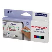 Značkovač Centropen 8559/4 na bílé tabule 4 barvy válcový hrot 2,5mm
