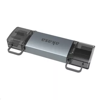 AKASA čtečka karet AK-CR-12, externí, 2-In-1 USB 3.2 AKASA čtečka karet AK-CR-12, externí, 2-In-1 USB 3.2