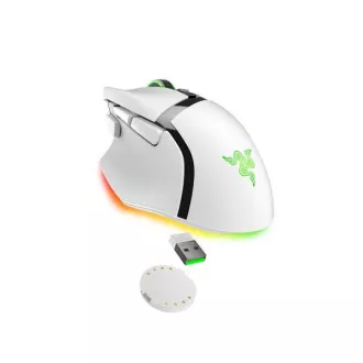 RAZER myš Basilisk V3 Pro, RGB, Bluetooth, optická, bílá RAZER myš Basilisk V3 Pro, RGB, Bluetooth, optická, bílá