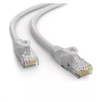 C-TECH kabel patchcord Cat6e, UTP, šedý, 0, 5m C-TECH kabel patchcord Cat6e, UTP, šedý, 0, 5m