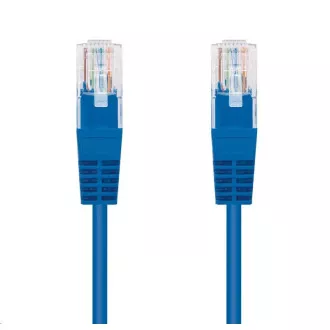 C-TECH kabel patchcord Cat5e, UTP, modrý, 0, 25m