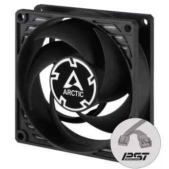 ARCTIC ventilátor P8 PWM PST 80 x 80 x 25mm, černý ARCTIC ventilátor P8 PWM PST 80 x 80 x 25mm, černý