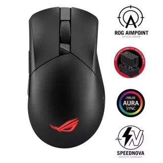 ASUS myš ROG GLADIUS III Wireless Aimpoint Black, RGB, Bluetooth ASUS myš ROG GLADIUS III Wireless Aimpoint Black, RGB, Bluetooth