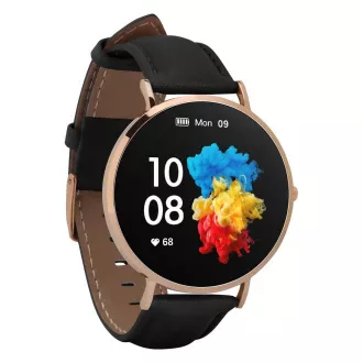 Garett Smartwatch Verona zlatá, černý řemínek - Použité Garett Smartwatch Verona zlatá, černý řemínek - Použité