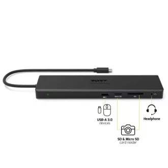 PORT dokovací stanice 11v1 s výkonem až 100 W PORT dokovací stanice 11v1 s výkonem až 100 W