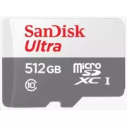 Sandisk MicroSDXC karta 512GB Ultra (100MB/s, Class 10 UHS-I, Android)