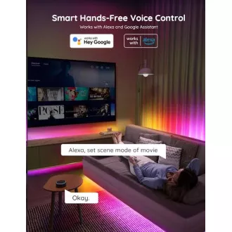 Govee WiFi RGBIC PRO Smart LED pásek 5m Govee WiFi RGBIC PRO Smart LED pásek 5m