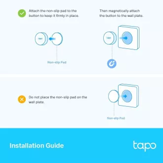 TP-Link Tapo S200D chytré tlačítko s montážním rámečkem TP-Link Tapo S200D chytré tlačítko s montážním rámečkem