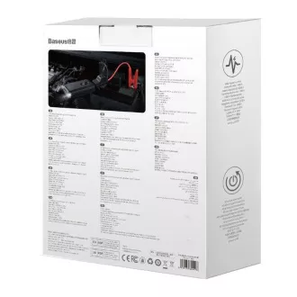 Baseus Air startér do auta 10000mAh černá Baseus Air startér do auta 10000mAh černá