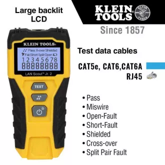 KLEIN TOOLS - LAN Scout ® Junior 2 Cable Tester