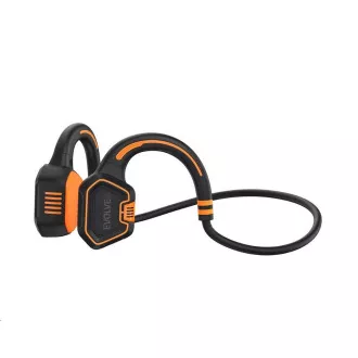 EVOLVEO bezdrátová sluchátka BoneSwim MP3 16GB, na lícní kosti, oranžová EVOLVEO bezdrátová sluchátka BoneSwim MP3 16GB, na lícní kosti, oranžová