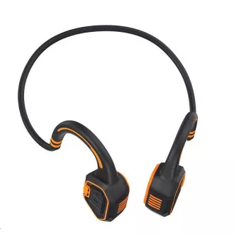 EVOLVEO bezdrátová sluchátka BoneSwim MP3 16GB, na lícní kosti, oranžová EVOLVEO bezdrátová sluchátka BoneSwim MP3 16GB, na lícní kosti, oranžová