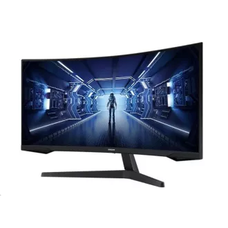 SAMSUNG MT LED LCD Gaming Monitor 34" Odyssey G55T -prohnutý, VA, 3440x1440, 1ms, 165Hz, HDMI, DisplayPort SAMSUNG MT LED LCD Gaming Monitor 34" Odyssey G55T -prohnutý, VA, 3440x1440, 1ms, 165Hz, HDMI, DisplayPort