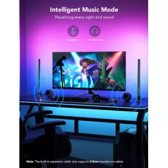 Govee Smart Gaming WiFi LED Panely + Smart Dual ovladač Govee Smart Gaming WiFi LED Panely + Smart Dual ovladač