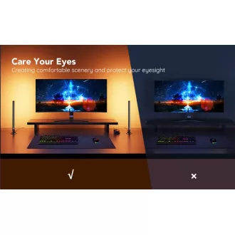 Govee Smart Gaming WiFi LED Panely + Smart Dual ovladač Govee Smart Gaming WiFi LED Panely + Smart Dual ovladač