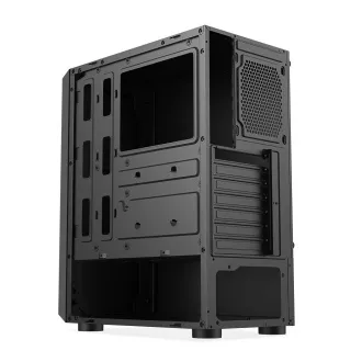 1stCOOL skříň SHARK 2, middle tower, AU, USB 3.0, bez zdroje, RGB fan, průhledná bočnice, černá 1stCOOL skříň SHARK 2, middle tower, AU, USB 3.0, bez zdroje, RGB fan, průhledná bočnice, černá