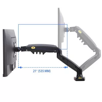 Stolní kancelářský držák monitoru NB F80 Stolní kancelářský držák monitoru NB F80