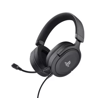 TRUST sluchátka GXT 498 FORTA PS5 Gaming Headset - Sony Licensed - black TRUST sluchátka GXT 498 FORTA PS5 Gaming Headset - Sony Licensed - black