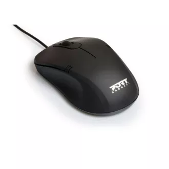 PORT optická myš Office budget PRO, 1000 DPI, černá PORT optická myš Office budget PRO, 1000 DPI, černá