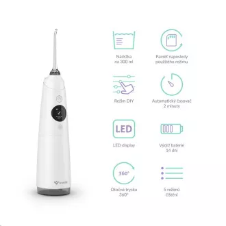 TrueLife AquaFloss Compact C300 White - ústní sprcha TrueLife AquaFloss Compact C300 White - ústní sprcha