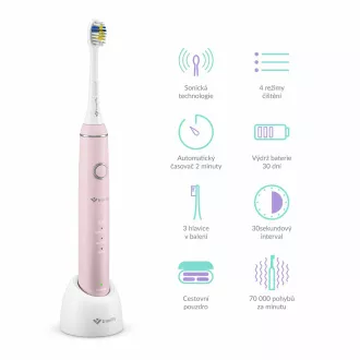 TrueLife SonicBrush Compact Pink TrueLife SonicBrush Compact Pink