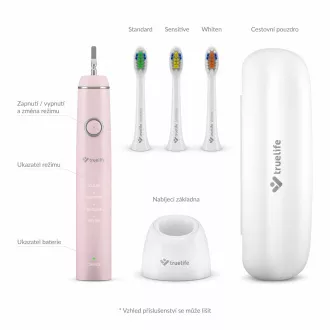 TrueLife SonicBrush Compact Pink TrueLife SonicBrush Compact Pink