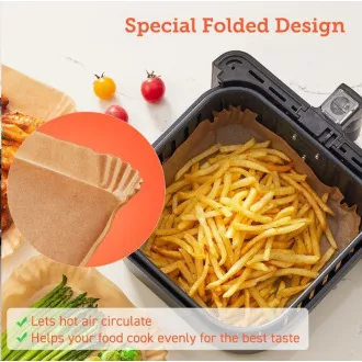Cosori Papírové formy pro horkovzdušné fritézy 100ks (20cm - 4.5-6L) Cosori Papírové formy pro horkovzdušné fritézy 100ks (20cm - 4.5-6L)