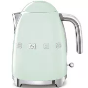 Smeg KLF03PGEU rychlovarná konvice, 1, 7 l (7 šálků), 2400 W, styl 50. let, pastelově zelená