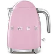Smeg KLF03PKEU rychlovarná konvice, 1, 7 l (7 šálků), 2400 W, styl 50. let, růžová