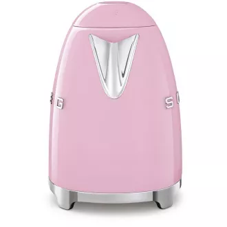 Smeg KLF03PKEU rychlovarná konvice, 1, 7 l (7 šálků), 2400 W, styl 50. let, růžová Smeg KLF03PKEU rychlovarná konvice, 1, 7 l (7 šálků), 2400 W, styl 50. let, růžová