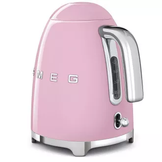 Smeg KLF03PKEU rychlovarná konvice, 1, 7 l (7 šálků), 2400 W, styl 50. let, růžová Smeg KLF03PKEU rychlovarná konvice, 1, 7 l (7 šálků), 2400 W, styl 50. let, růžová