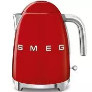 Smeg KLF03RDEU rychlovarná konvice, 1, 7 l (7 šálků), 2400 W, styl 50. let, červená
