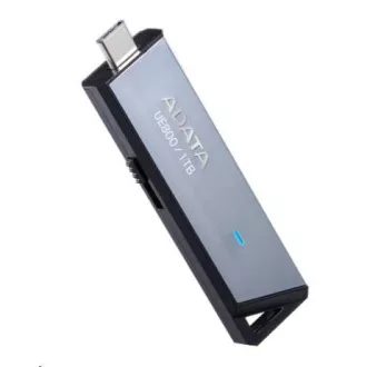 ADATA Flash Disk 1TB UE800, USB 3.2 USB-C, Elite drive, šedá ADATA Flash Disk 1TB UE800, USB 3.2 USB-C, Elite drive, šedá